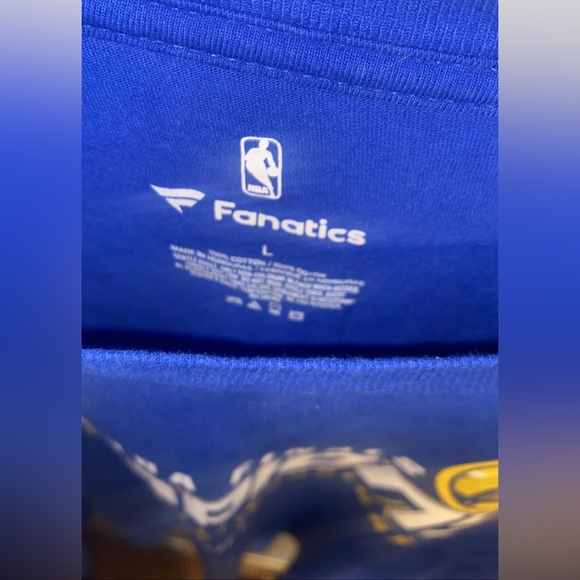2017 Golden State Warriors NBA Champions Fanatics T-Shirt (Size Large) - Picture 3 of 3